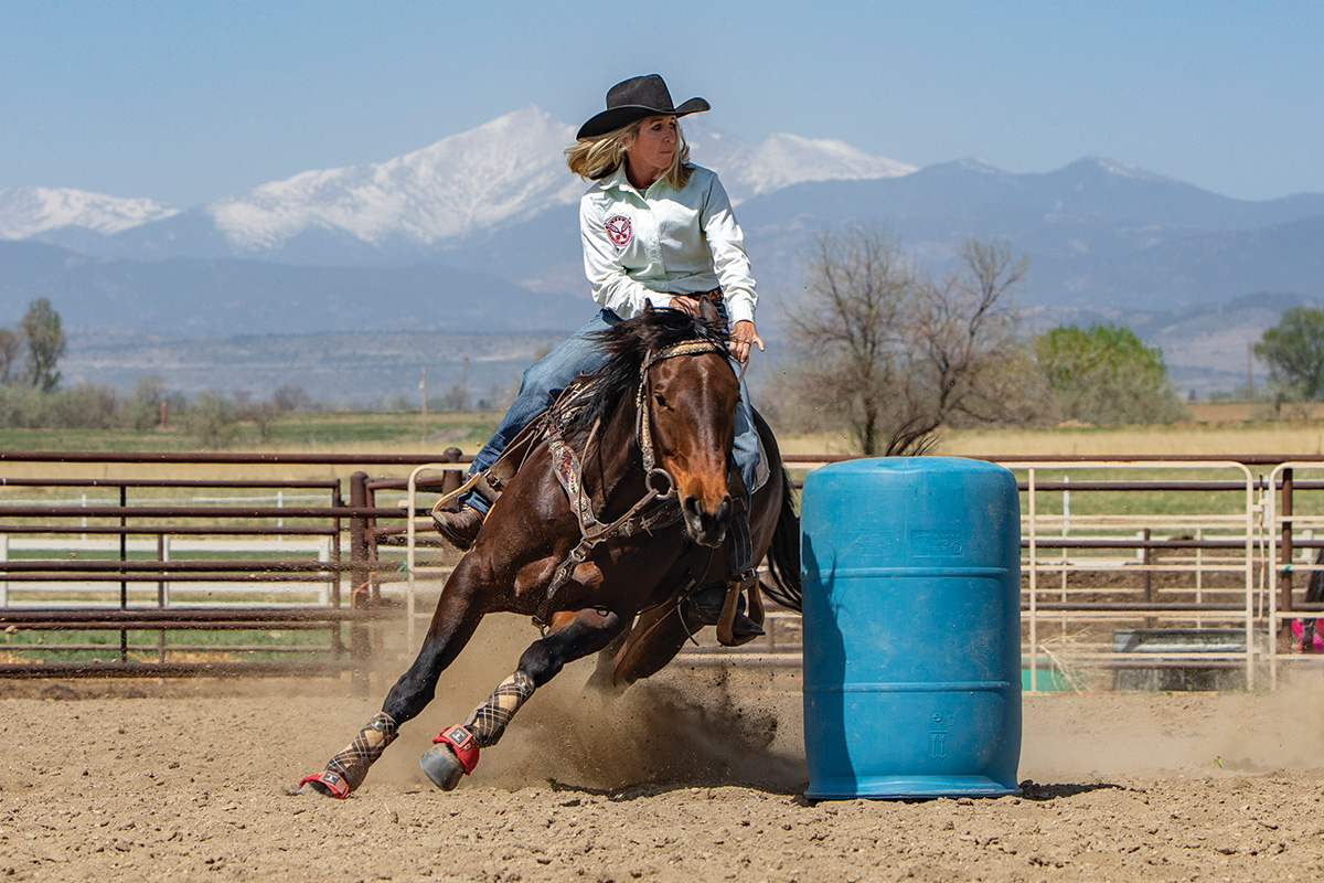 Using Horsemanship Experience in Barrel Racing