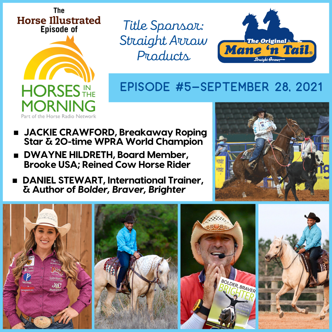 Jackie Crawford, Breakaway Roping, Brooke USA, & Daniel Stewart bo